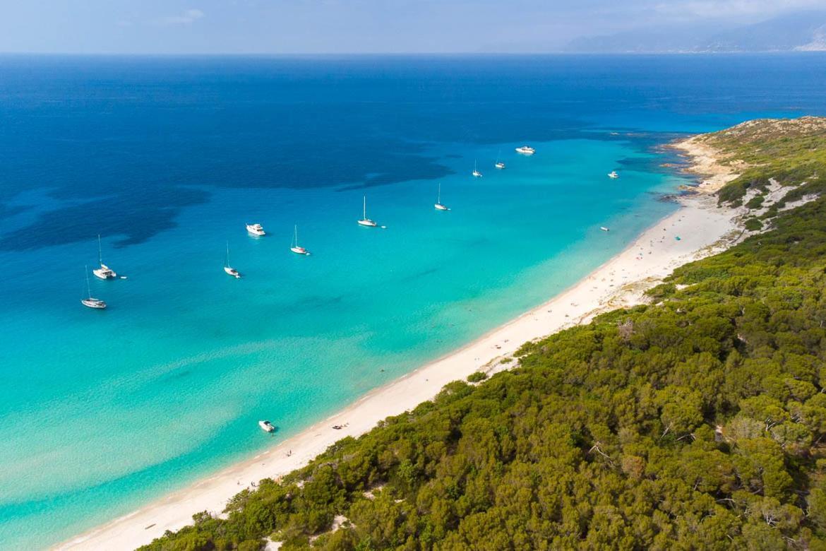 Hotel U Liamone Saint-Florent  Dış mekan fotoğraf